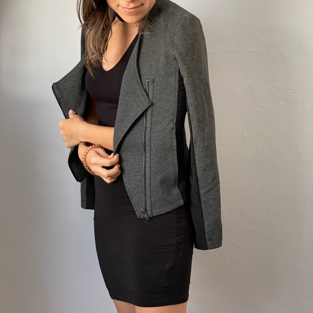 Dark Grey and Black Jacket